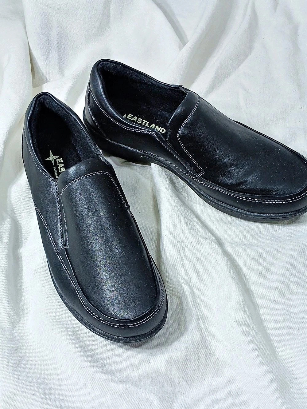 Eastland Molly Black Loafers US 9W
